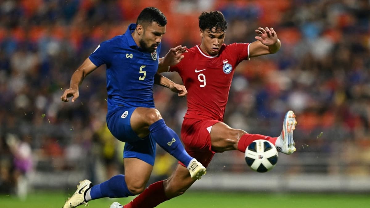 泰国队 3-1 战胜新加坡队，但仍以微弱差距无缘世界杯预选赛